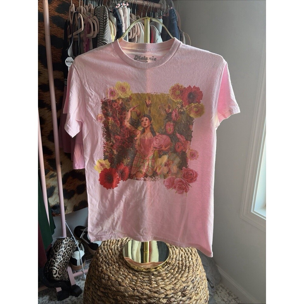 Melanie Martinez After School EP Flowers Pink Graphic Tshirt Size Medium